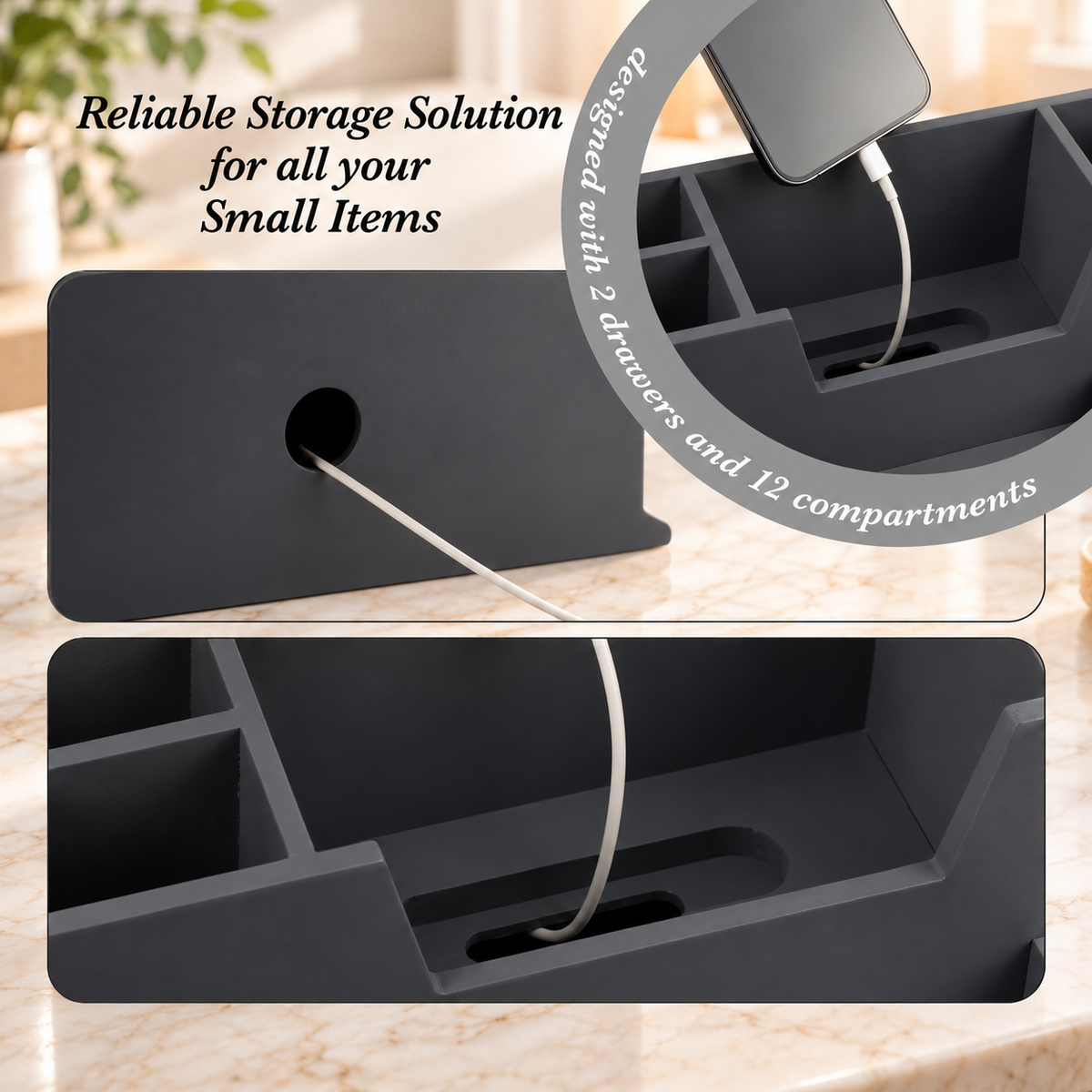 Drawer Desktop & Vanity Organizer