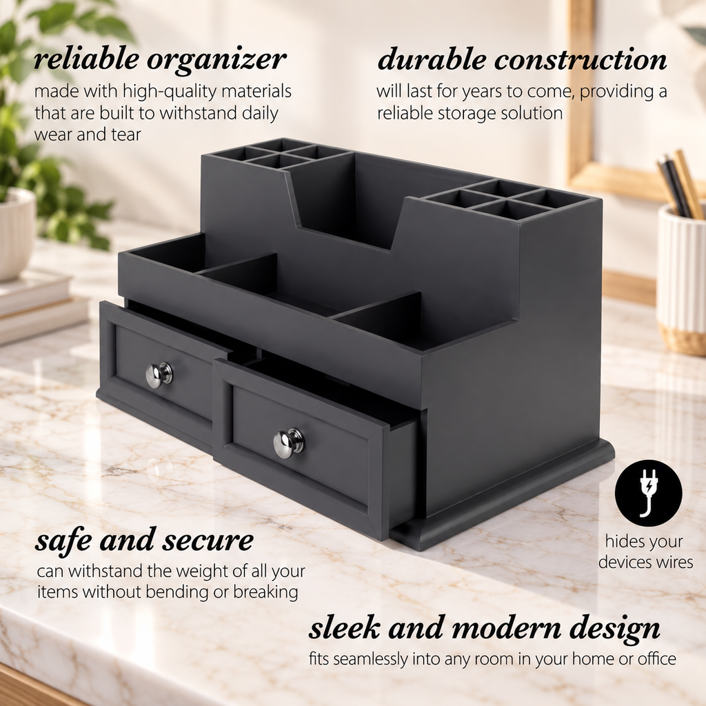 Drawer Desktop & Vanity Organizer